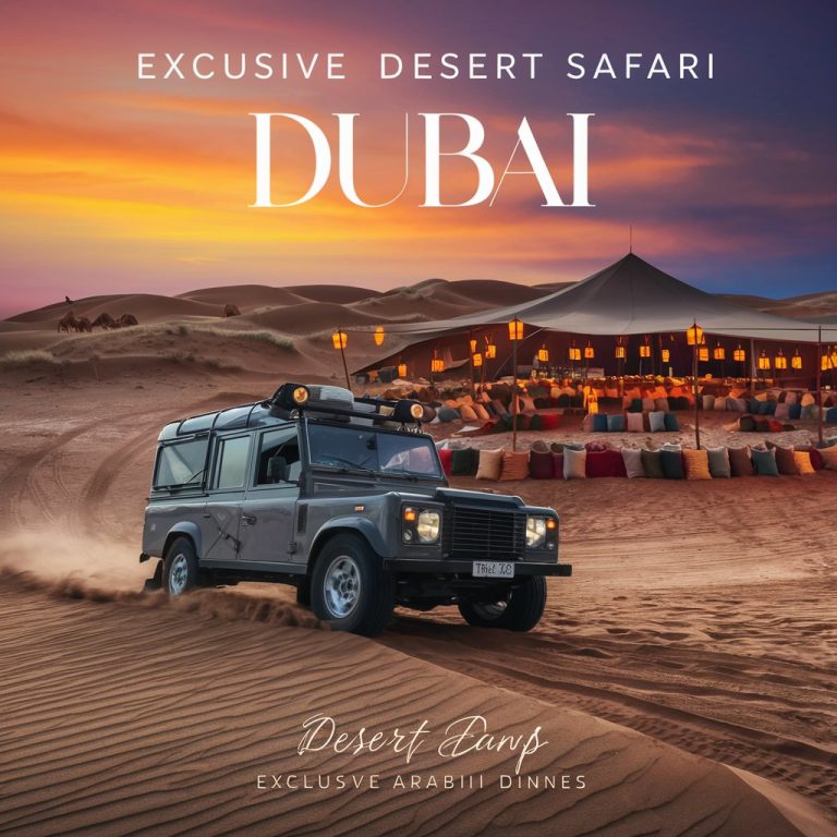 Best Desert Safari Dubai by Dubai tourism desert